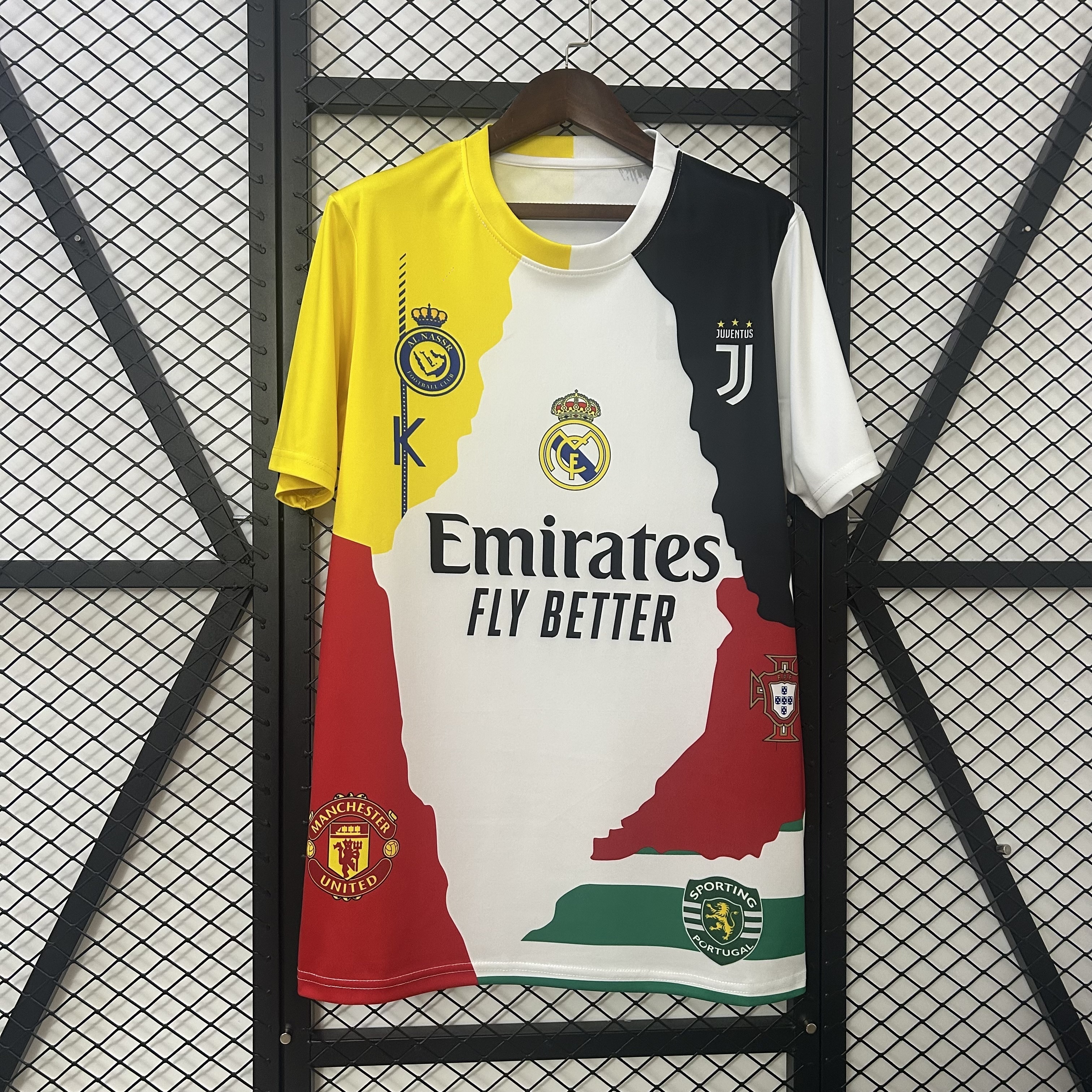 Cristiano Ronaldo Commemorative Edition Kit Soccer T-Shirt AAAAJersey Dropship Yupoo