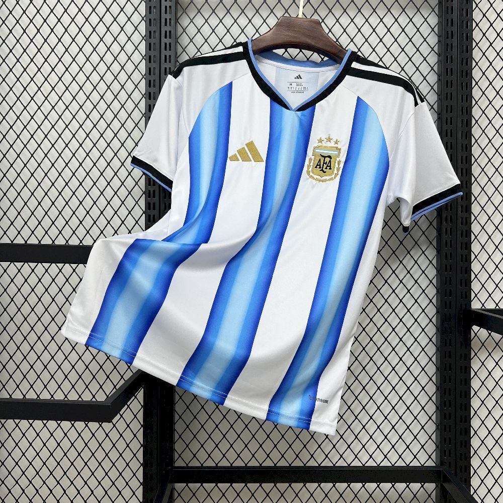 2026 World Cup Argentina Home Kit Football T-Shirt AAAAJersey Supply Yupoo-1
