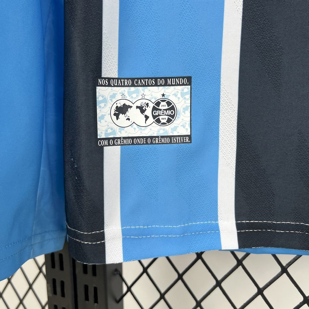 25-26 Gremio Home Long Sleeve Kit Soccer T-Shirt AAAAJersey Wholesale Yupoo 2