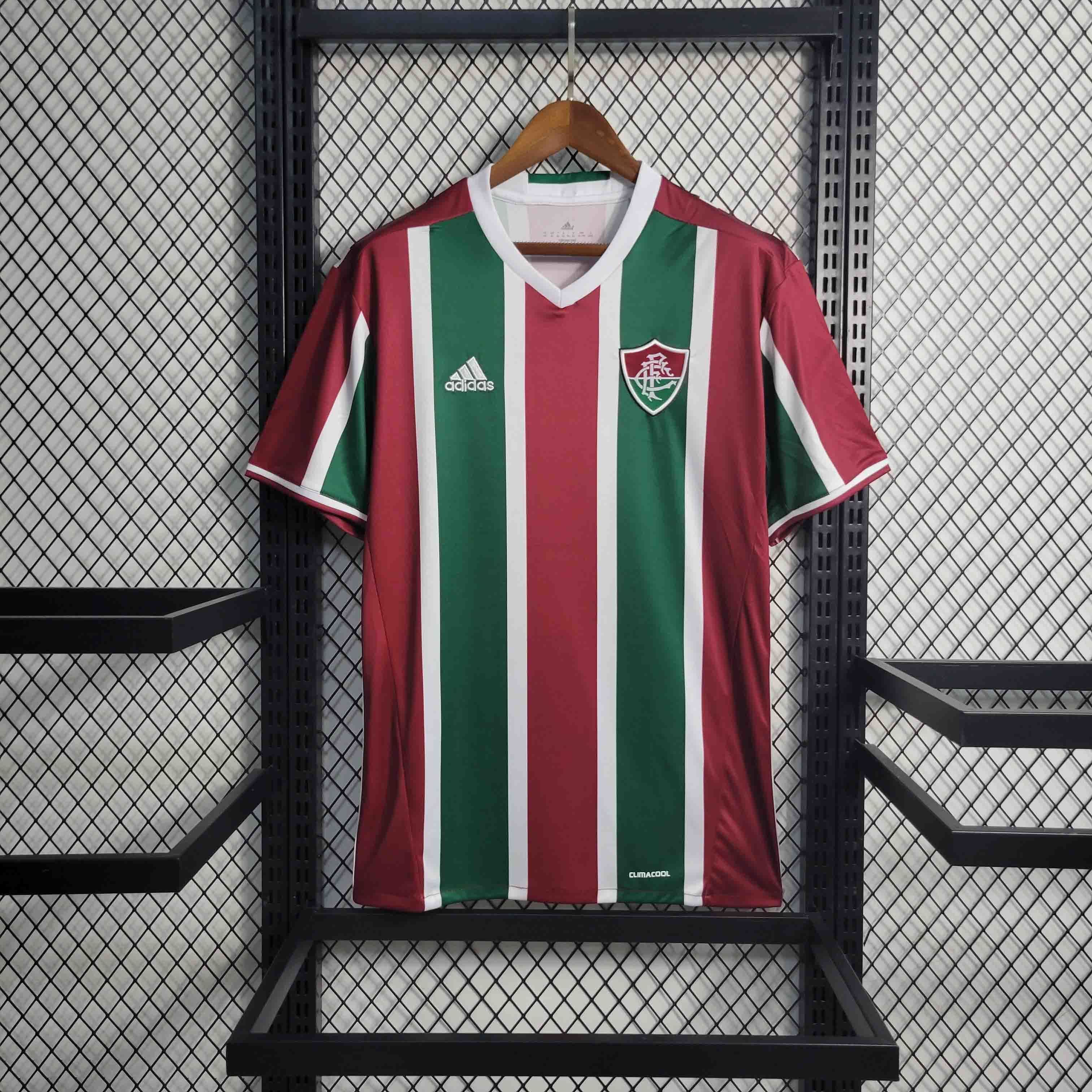 16-17 Retro Fluminense Home S-XXL Cheap Football Kit