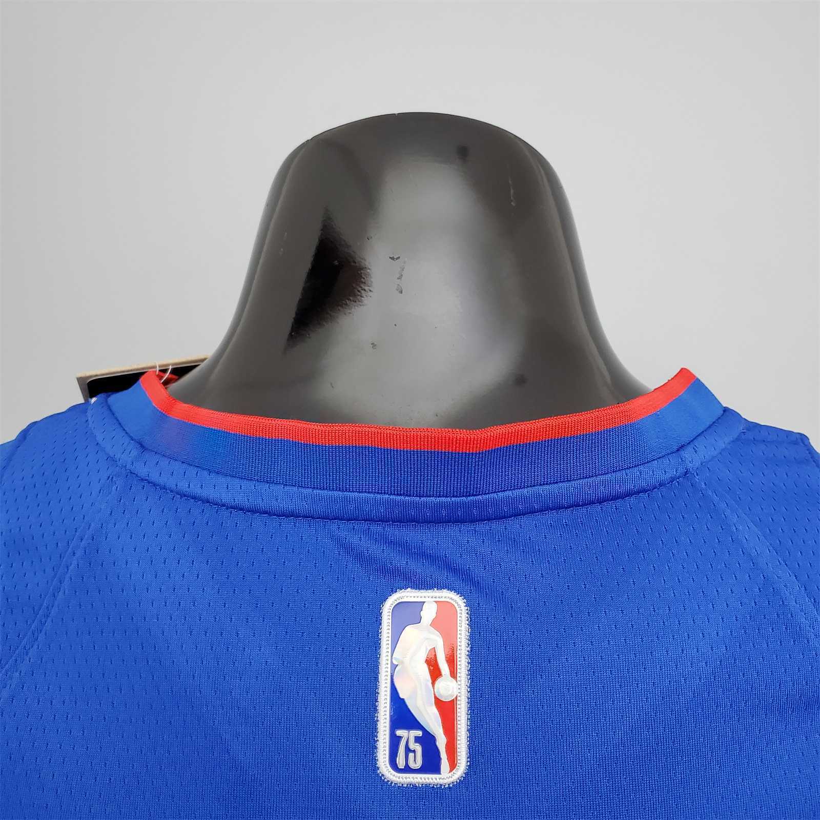75th Anniversary Rose #25 Pistons Blue 10