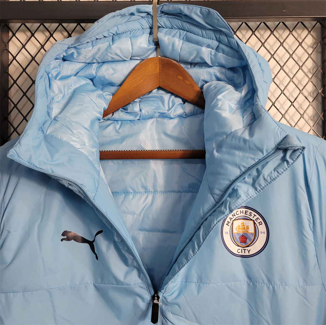 Down Jackets Thermal Jacket Manchester City 3
