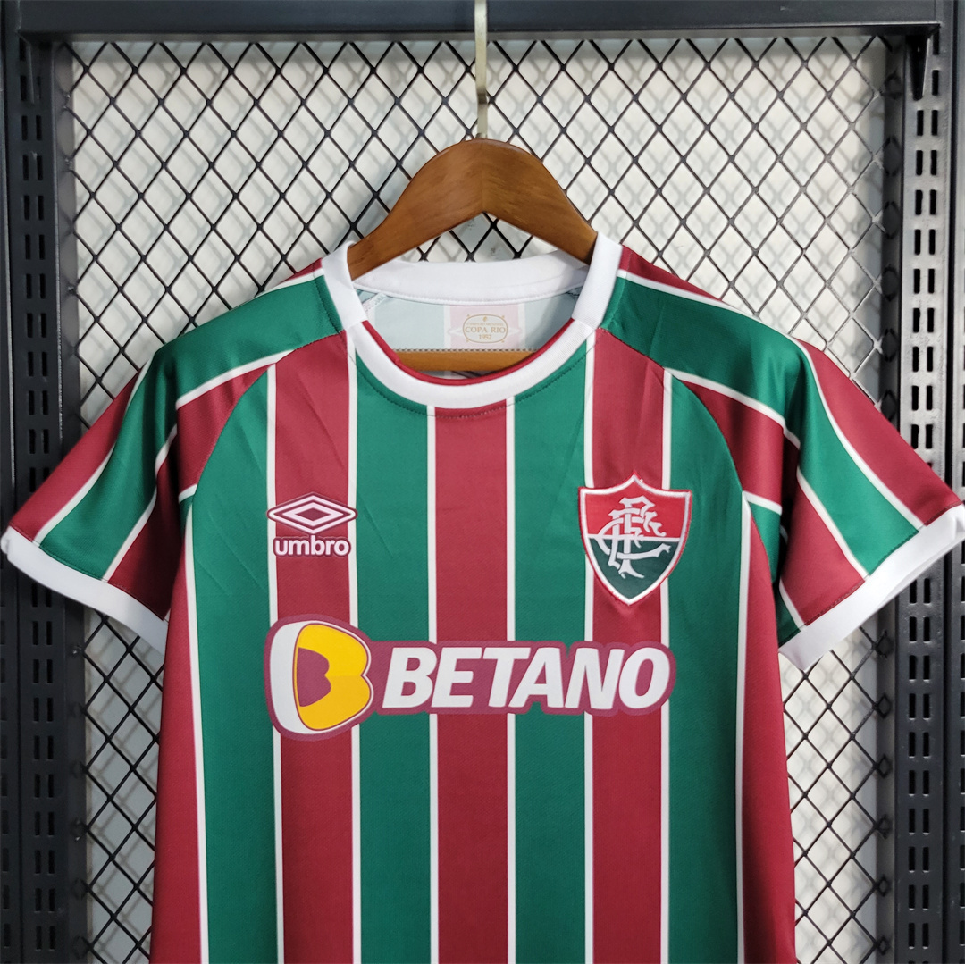 23-24 Fluminense home kids kit 8
