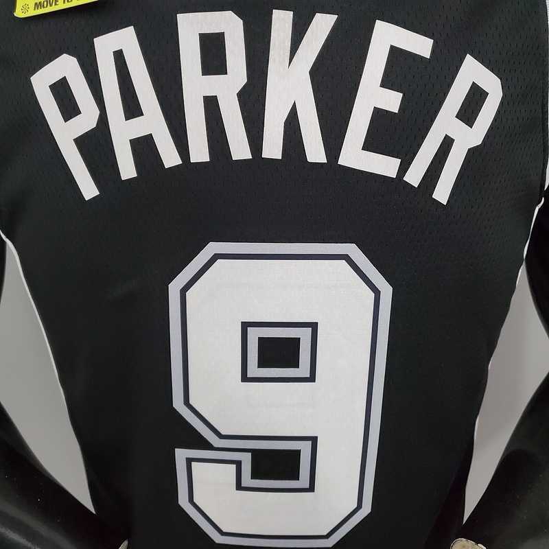 PARKER#9 Spurs Black 1