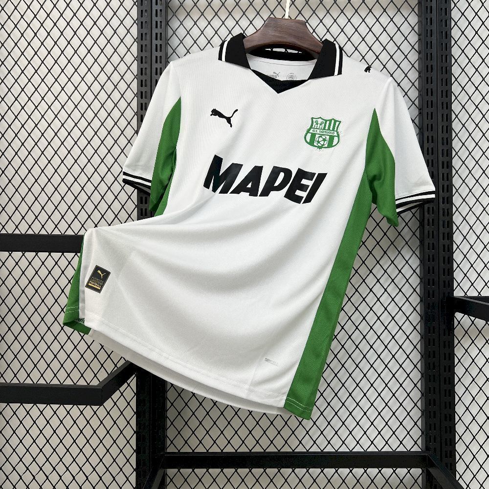 25-26 Sassuolo Away Kit Football T-Shirt AAAAJersey Dropship Yupoo
