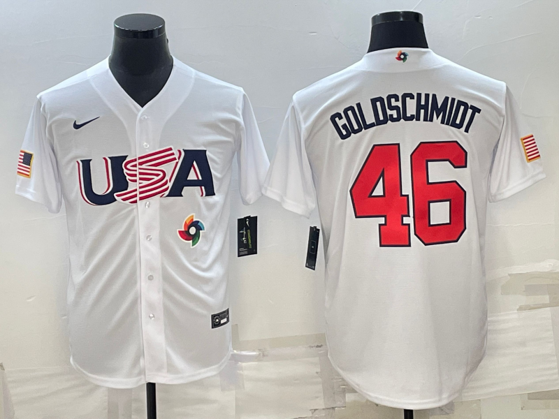 USA 2023 World Cup Baseball Jerseys 59