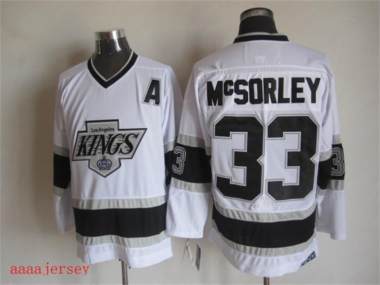Los Angeles Kings retro ice hockey jersey M-3XL 洛杉矶国王队复古冰球服 4