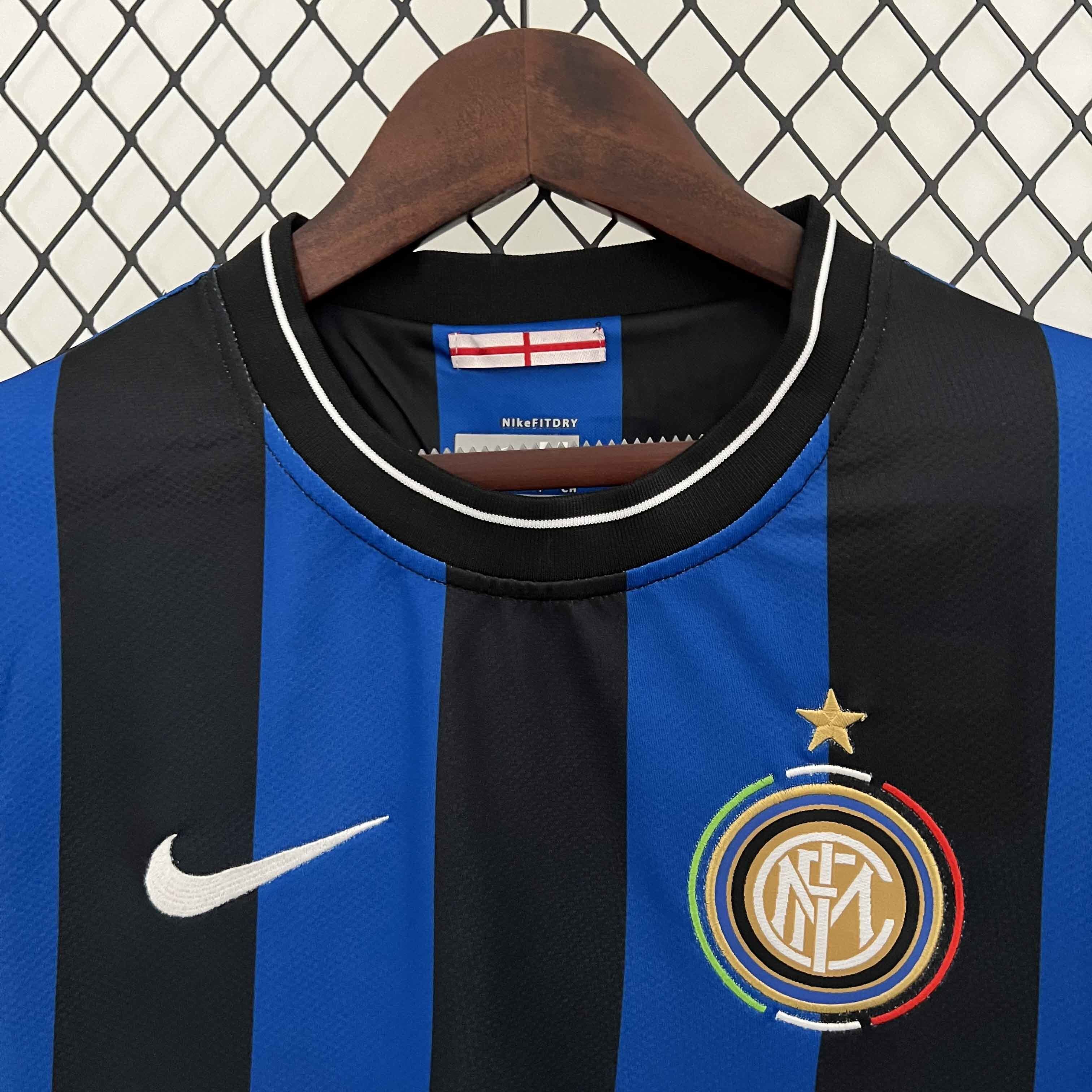 09-10 Retro Inter Milan Home S-XXL Best Soccer Jersey 5