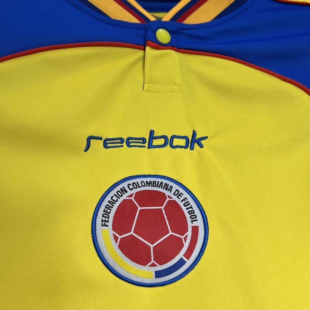 2001 Colombia Home Retro Kit Vintage Shirt AAAAJersey Supplier Yupoo 4