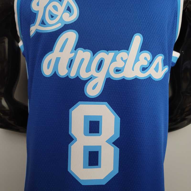 Retro night Bryant #8 Lakers blue 7