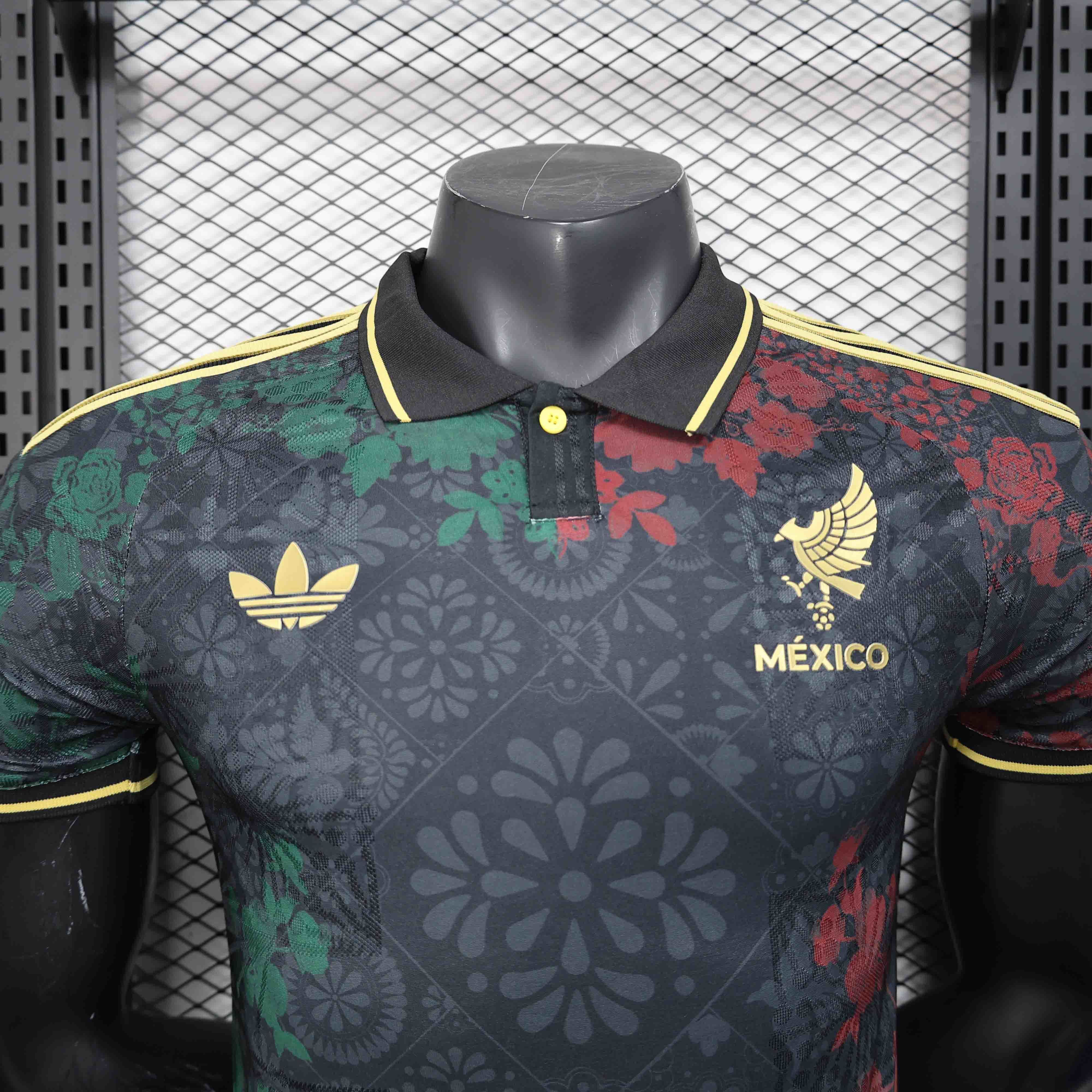 2025 Mexico Red&Green Special Edition Kit Player Version Shirt AAAAJersey Supply Yupoo 3