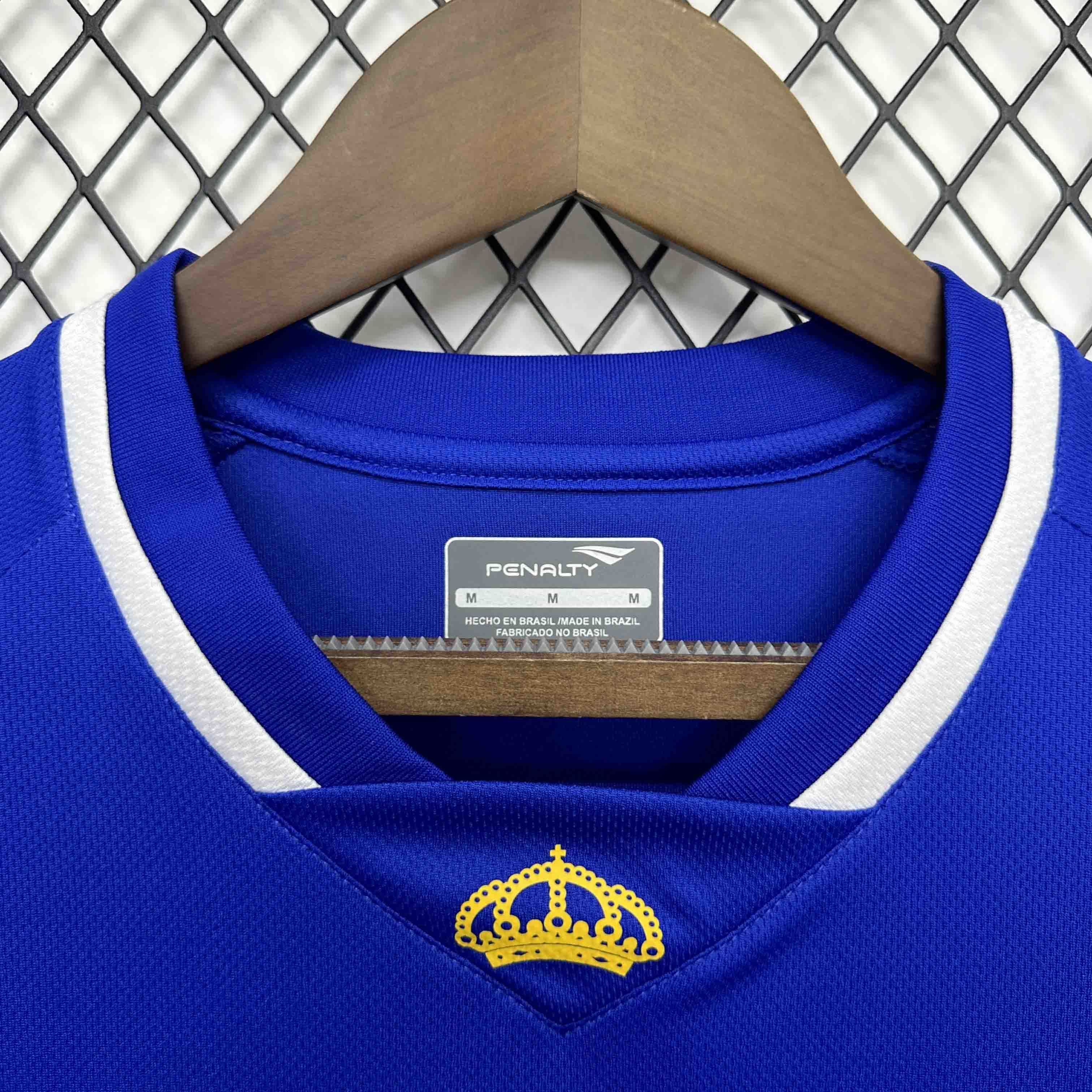 15-16 Cruzeiro Home Retro Kit Vintage Shirt AAAAJersey Yupoo 6