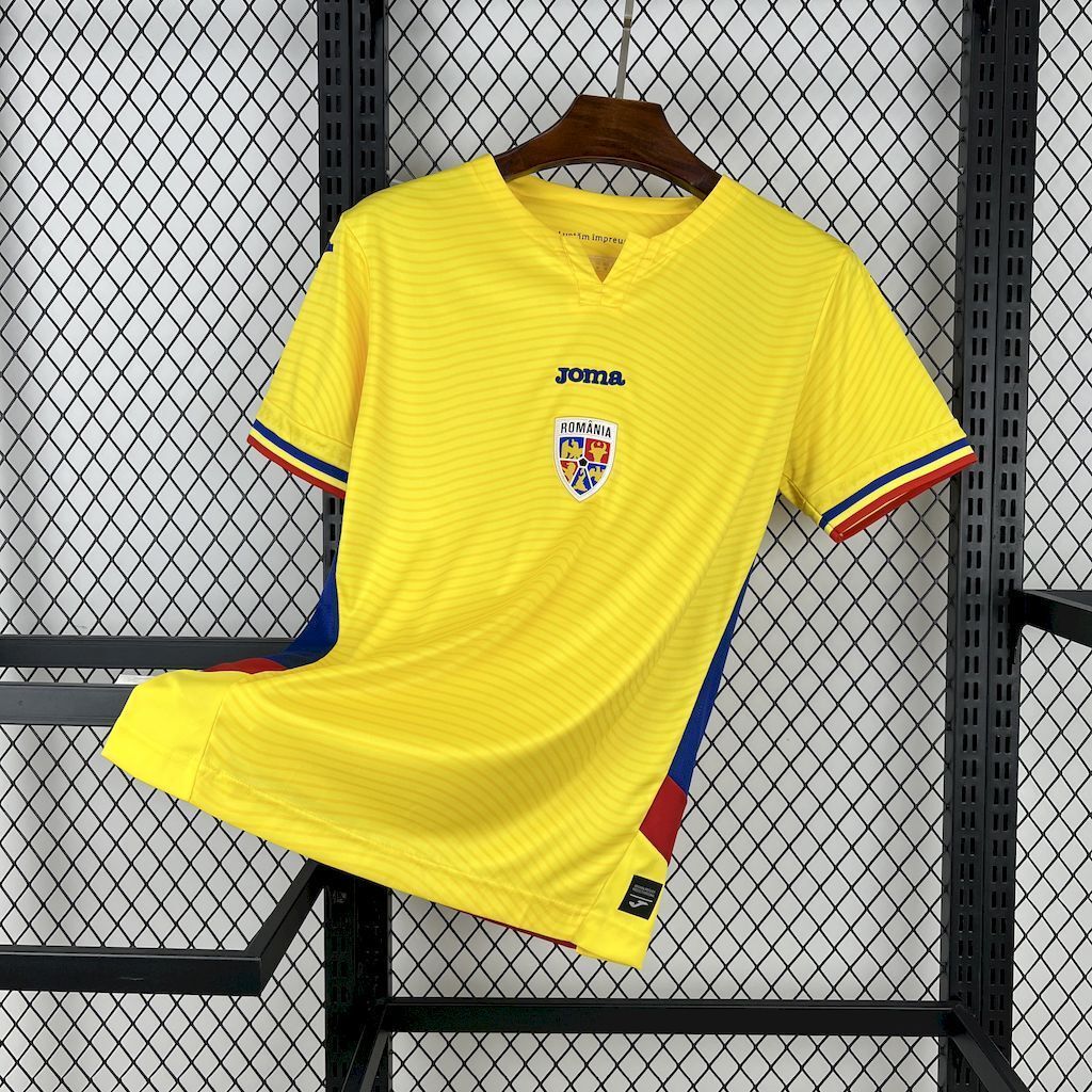 2025 Romania Home Shirt Football Uniform AAAAJersey Supply Yupoo