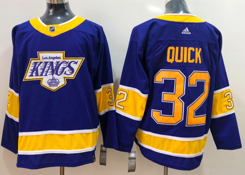 Los Angeles Kings retro ice hockey jersey M-3XL 洛杉矶国王队复古冰球服 1
