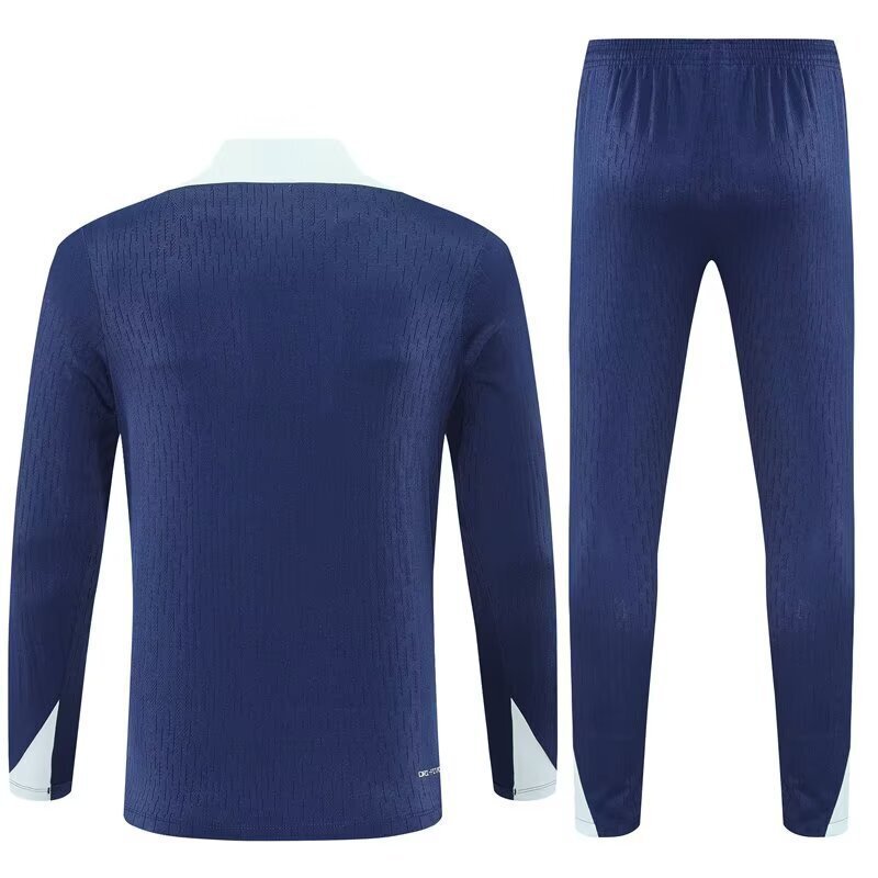 25-26 Inter Milan Navy&Grey Training Kits Long Football Tracksuits 2