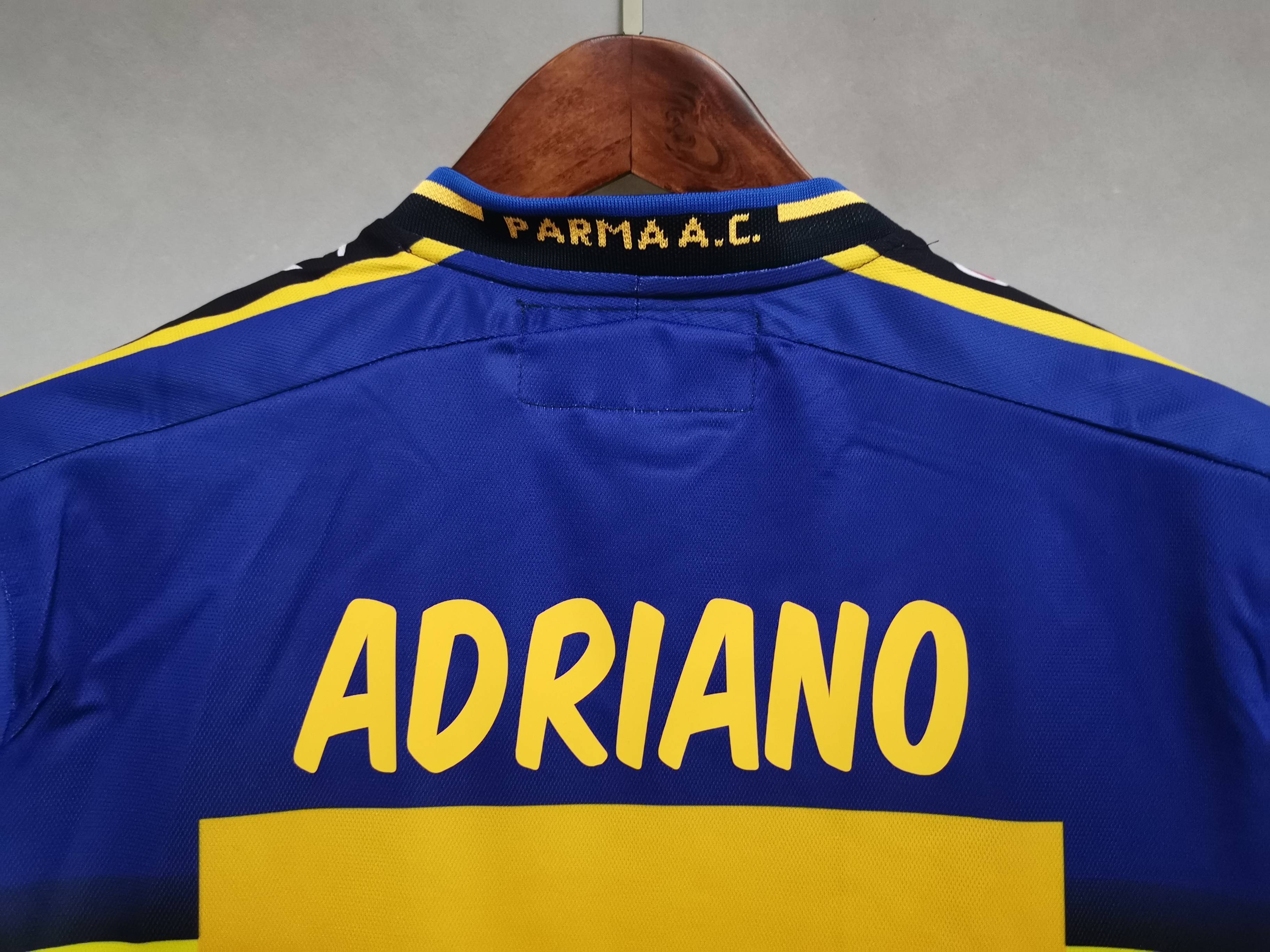 01-02 Parma home Cheap Football Kit 8