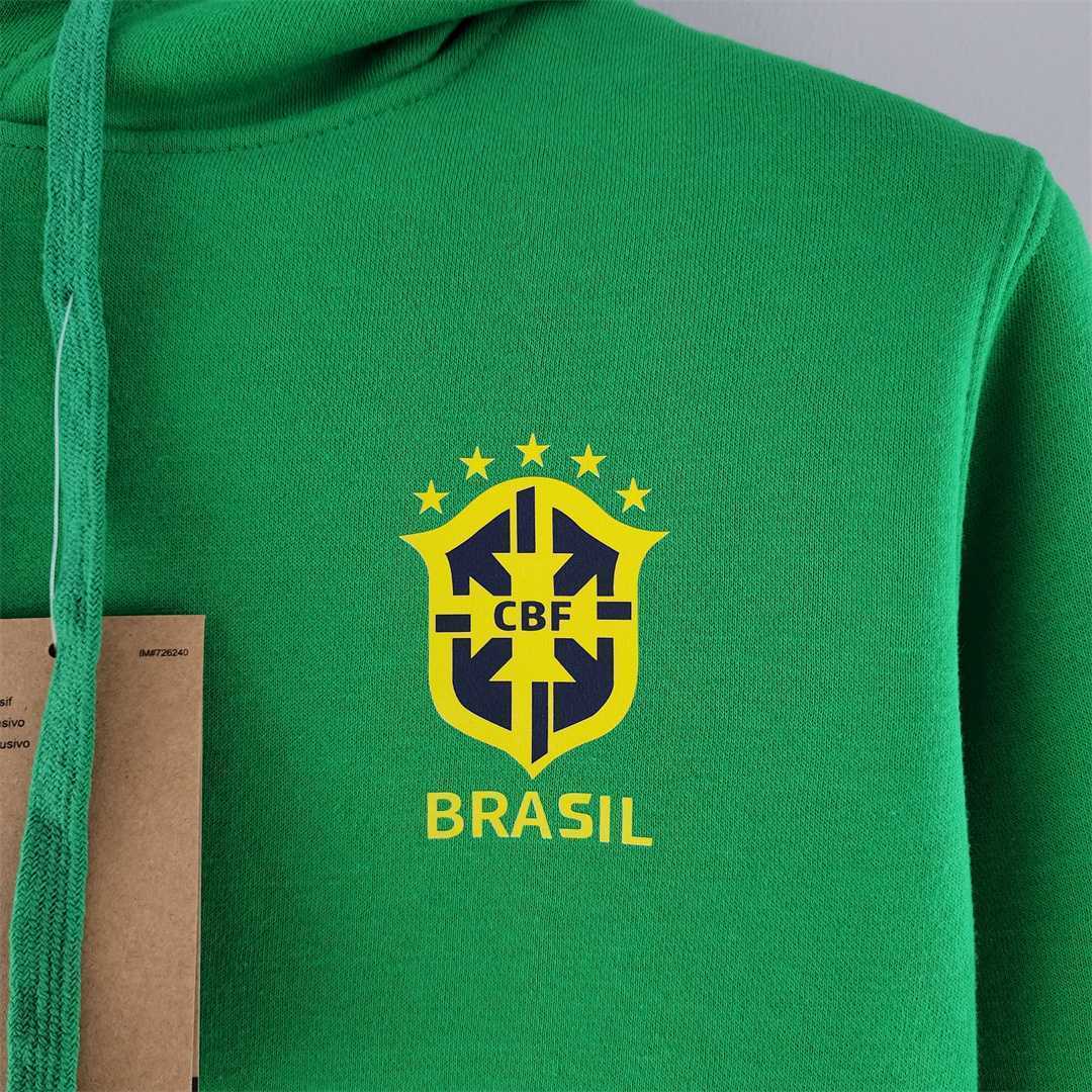 2022 Brazil Hoodie Green 7