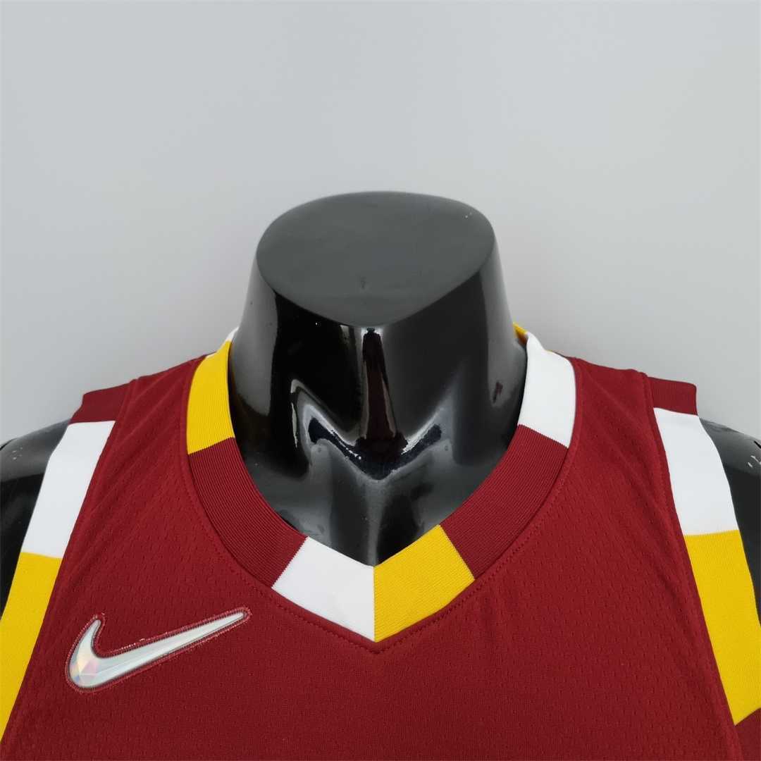 2022 Cleveland Cavaliers GARLAND#10 Urban Edition Red NBA Jersey 6