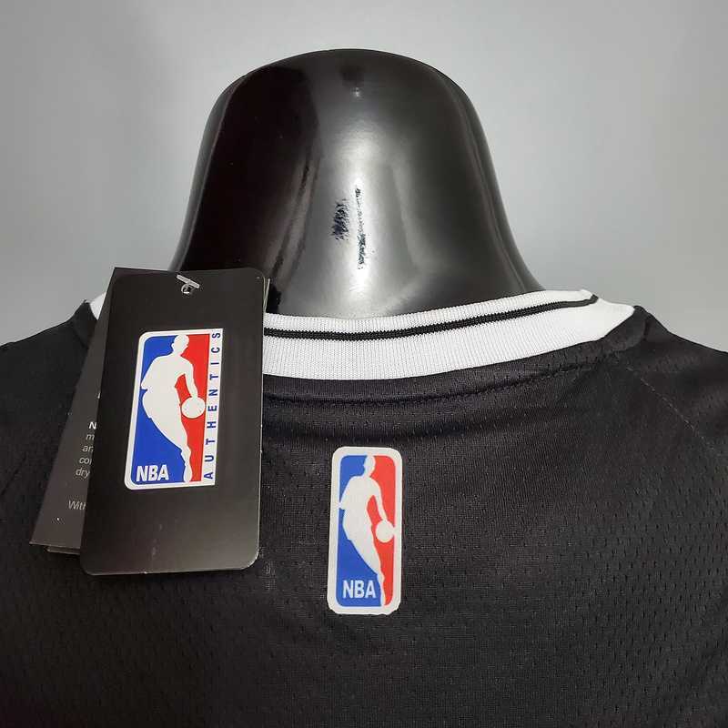 Durant #7 Brooklyn Nets black 3