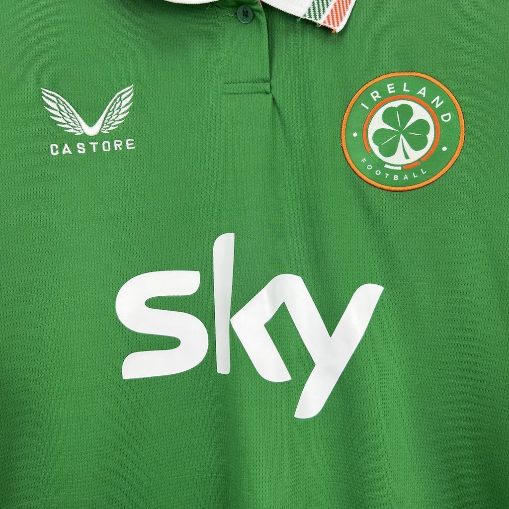 2025 Ireland Home Kit Football T-Shirt AAAAJersey Wholesale Yupoo 5
