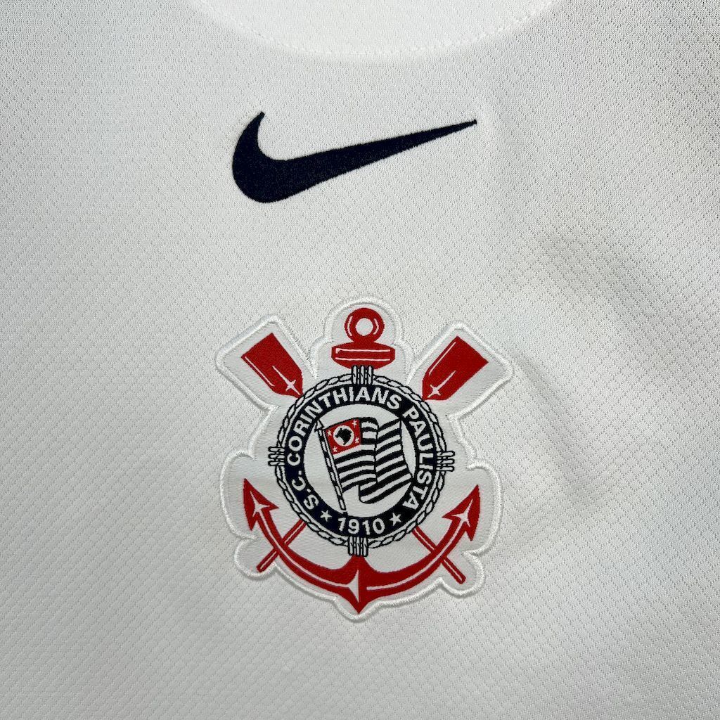 25-26 Corinthians Home Kit Soccer T-Shirt AAAAJersey Yupoo 3