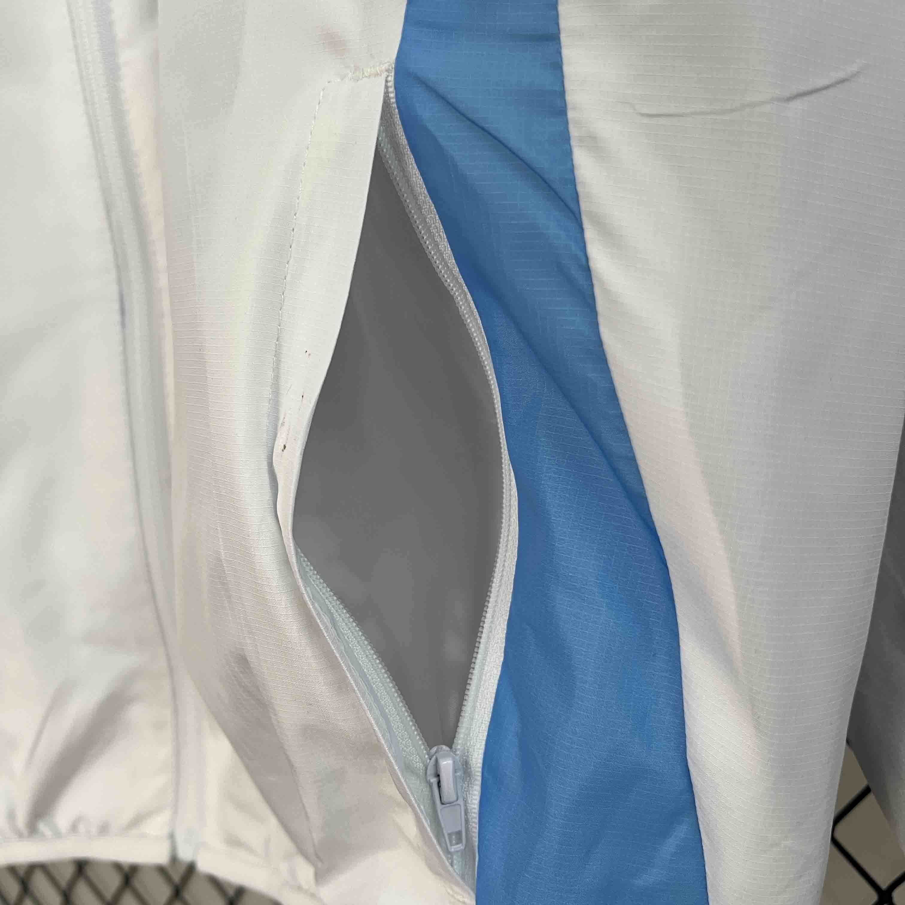 2024 Argentina Trench Coat Reversible Windbreaker Double-Sides Jacket 6