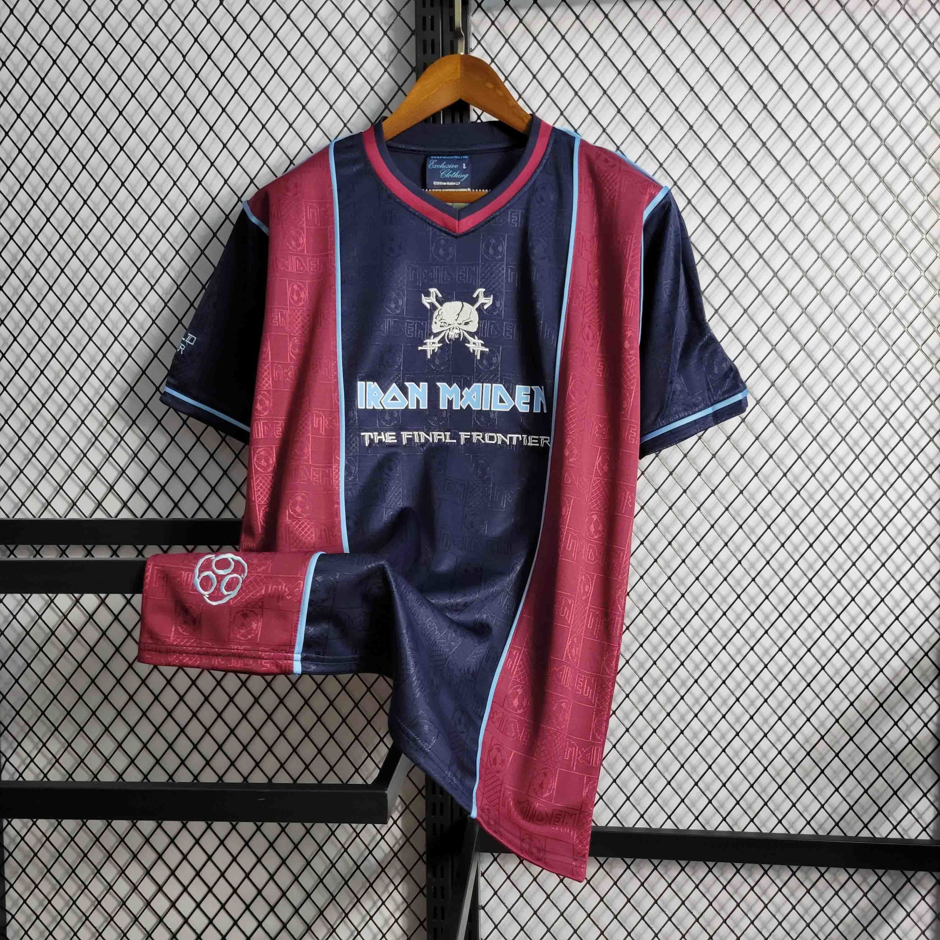 11-12 West Ham Iron Maiden Home Retro Kit Vintage Shirt Sport AAAAJersey Yupoo 2