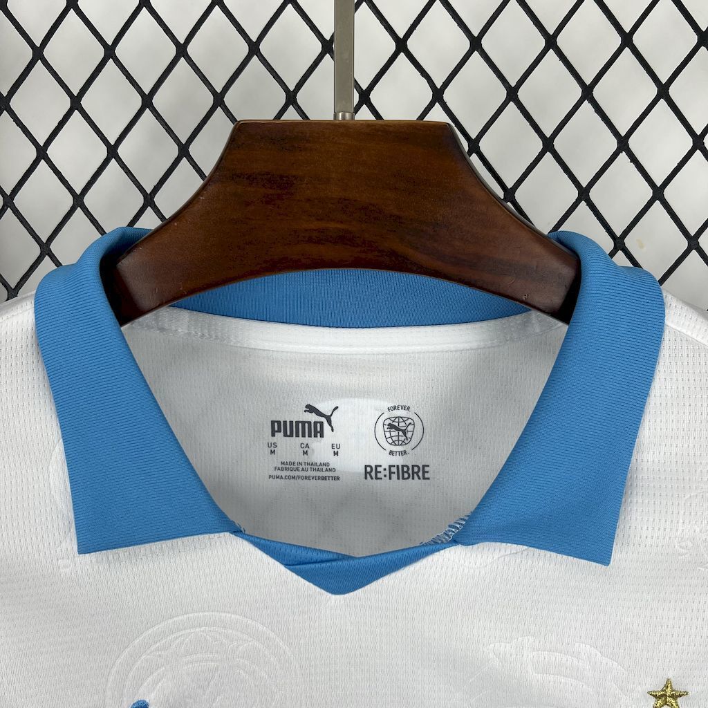 25-26 Marseille Home Kit Football T-Shirt AAAAJersey Supply Yupoo 4