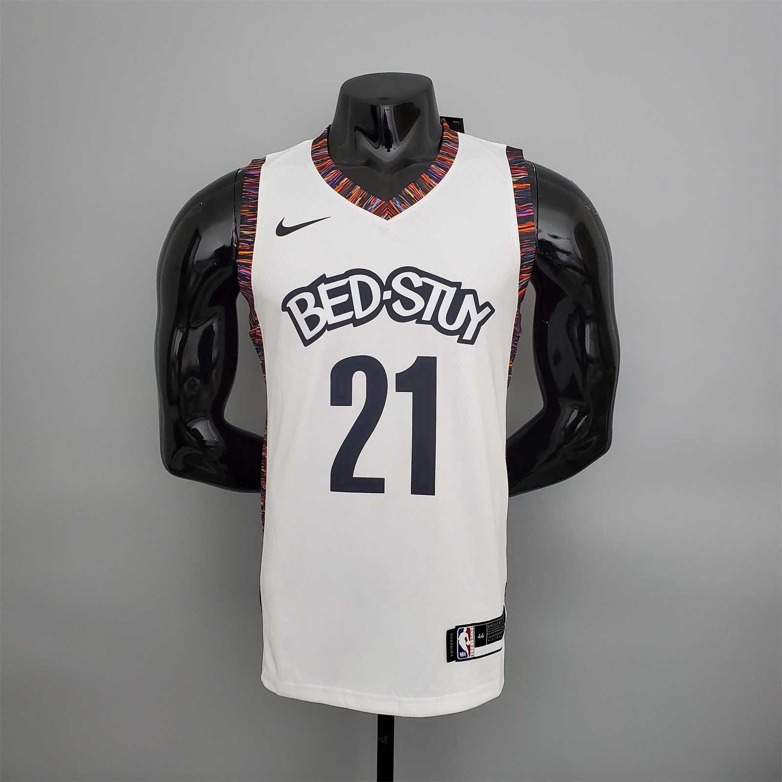 brooklyn#21 Brooklyn Nets City version White