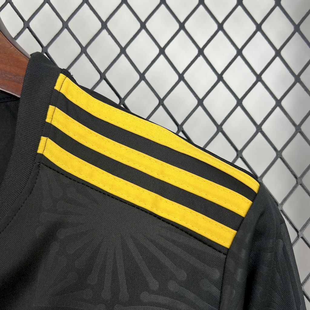 2025 Mexico Gold Black Soccer Shirt AAAAJersey Dropship Yupoo 3
