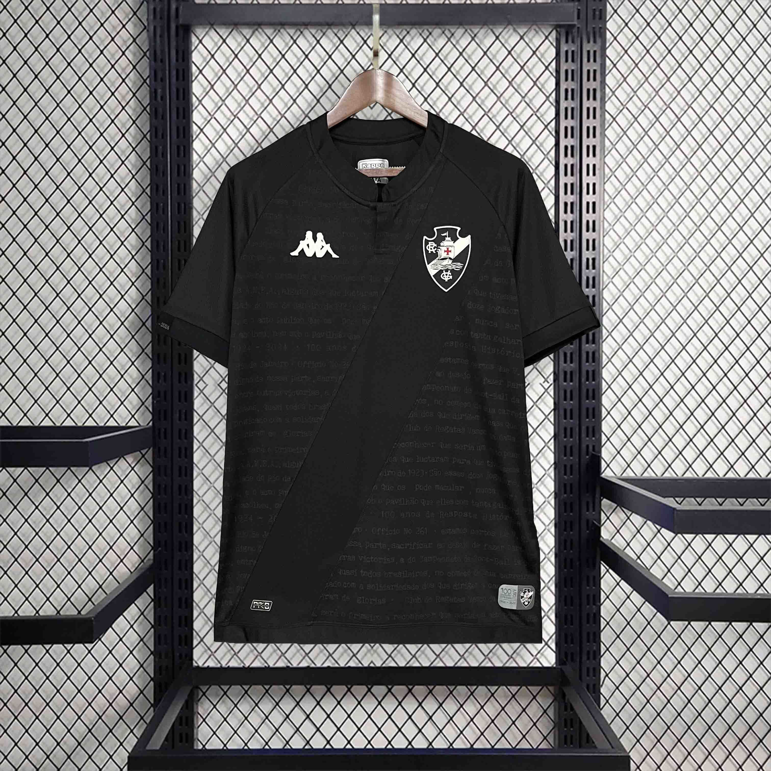24-25 Vasco da Gama Black Kit Soccer Shirt AAAAJersey Supplier Yupoo