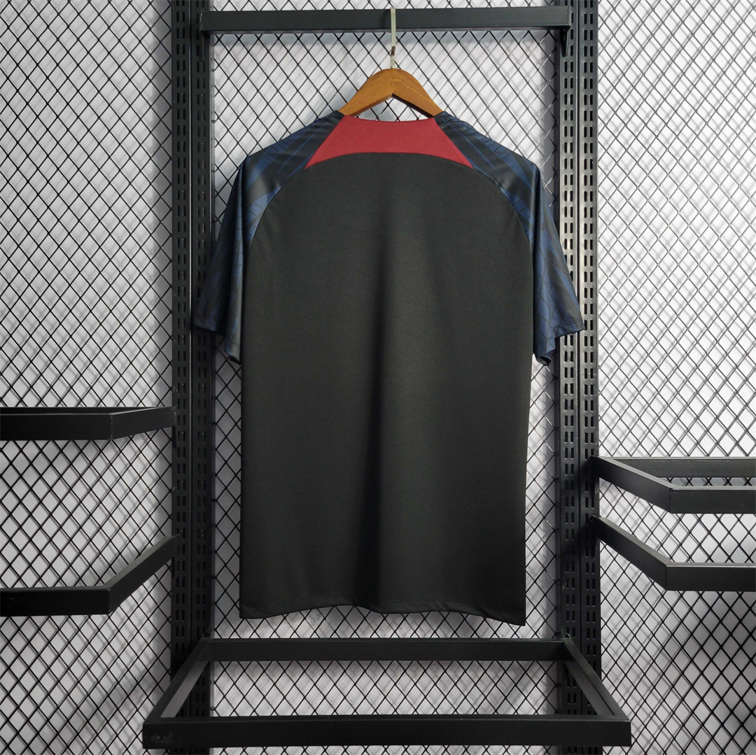2223 Portugal Black Training Suit 1