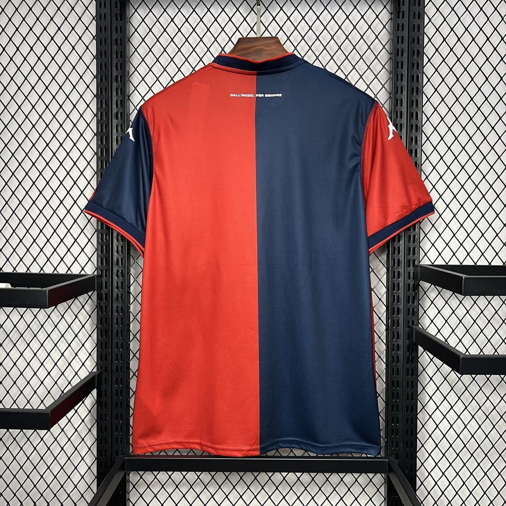 24-25 Genoa CFC Home Shirt Football Uniforms AAAAJersey Supplier Yupoo 3