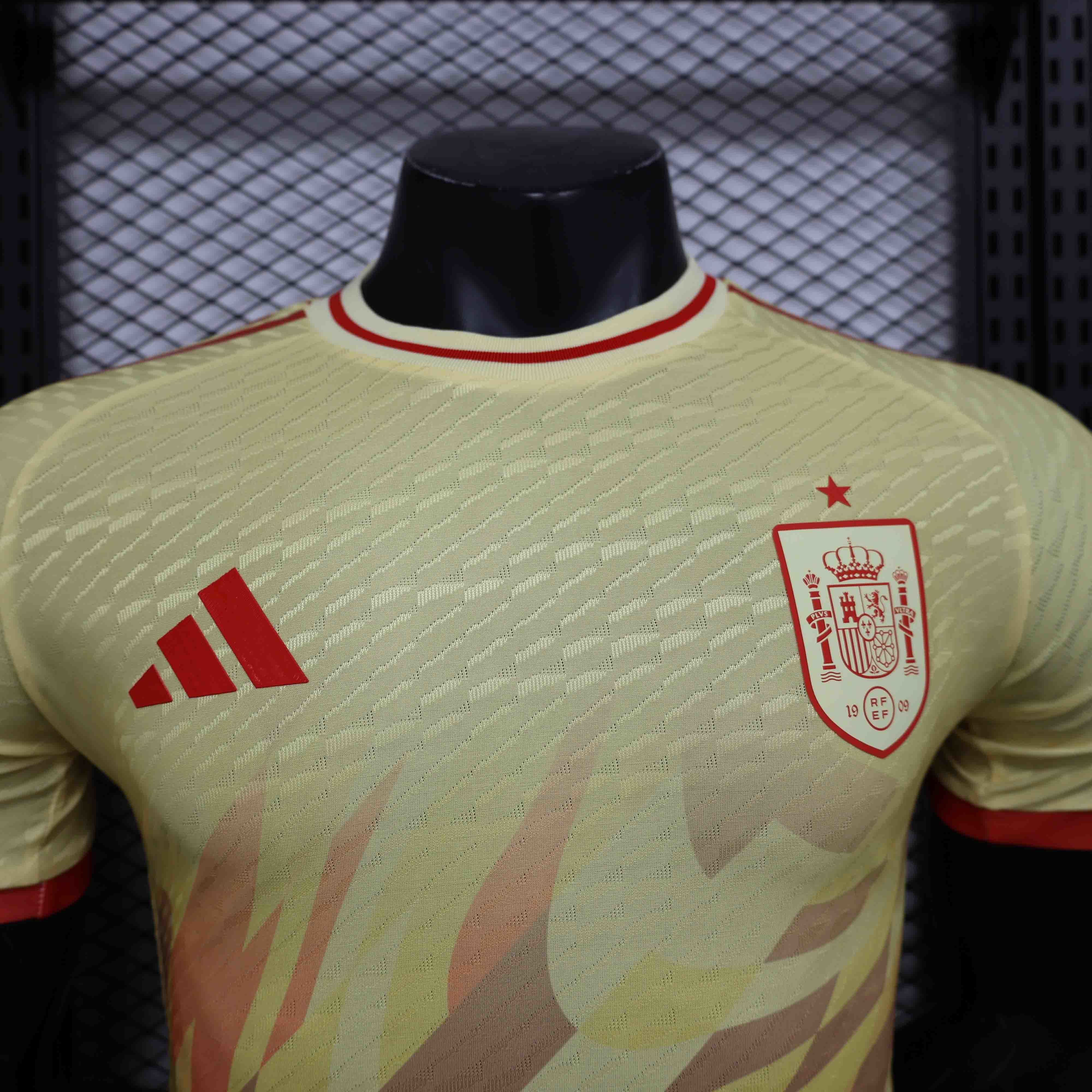 2024 Spain Yellow Special Edition Player Version Shirt Sport AAAAJersey Yupoo 3