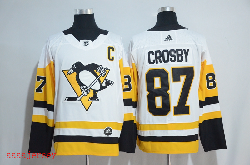 Pittsburgh Penguins ice hockey jersey M-3XL 匹兹堡企鹅冰球服 5