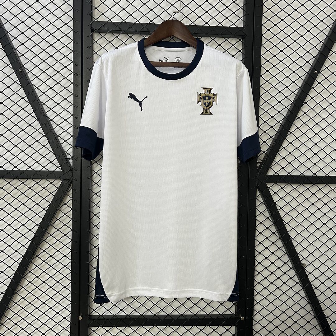 2025 Portugal White Training Kit Football Uniform AAAAJersey Dropship Yupoo
