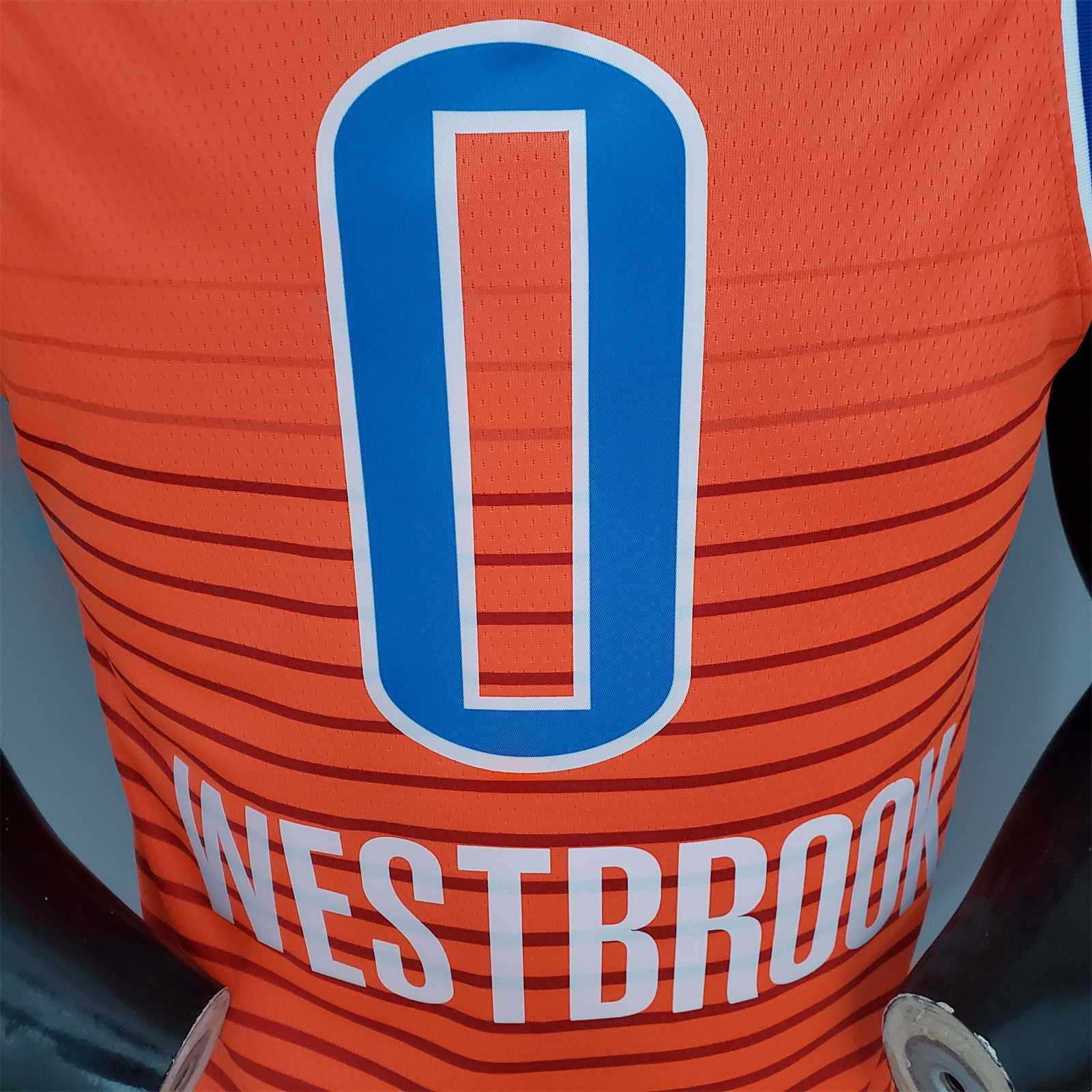 WESTBROOK#0 Thunder Jordan Orange 8