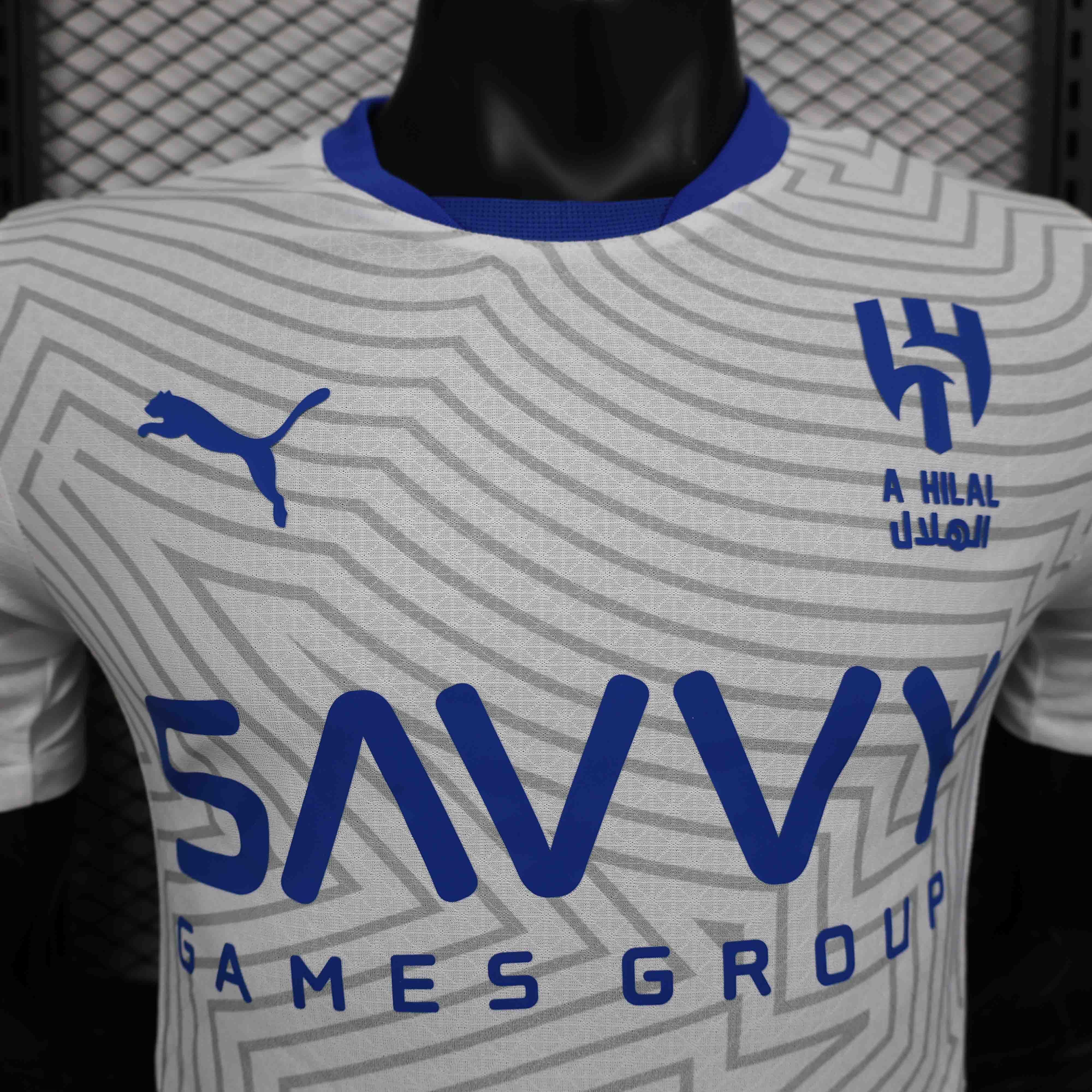 24-25 Al-Hilal Saudi Away Kit Player Version Shirt Sport AAAAJersey Yupoo 2