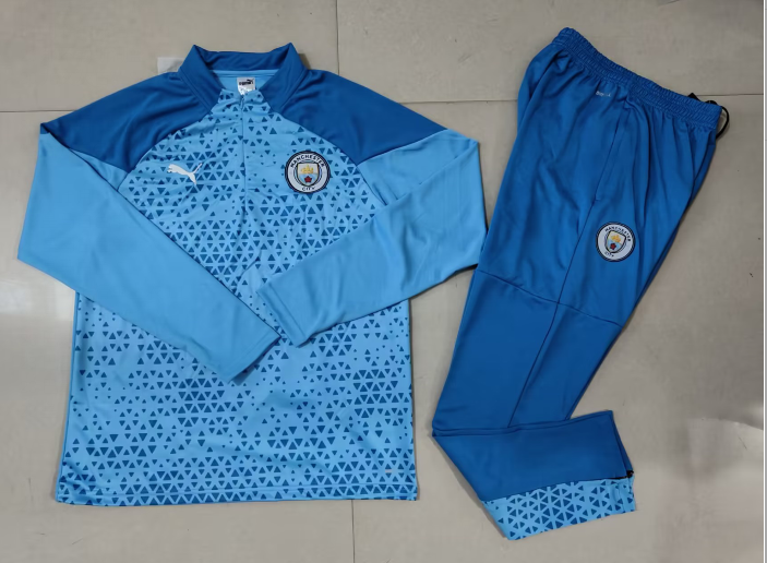 23-24 Manchester City Long Sleeve Training Suit Yupoo 2