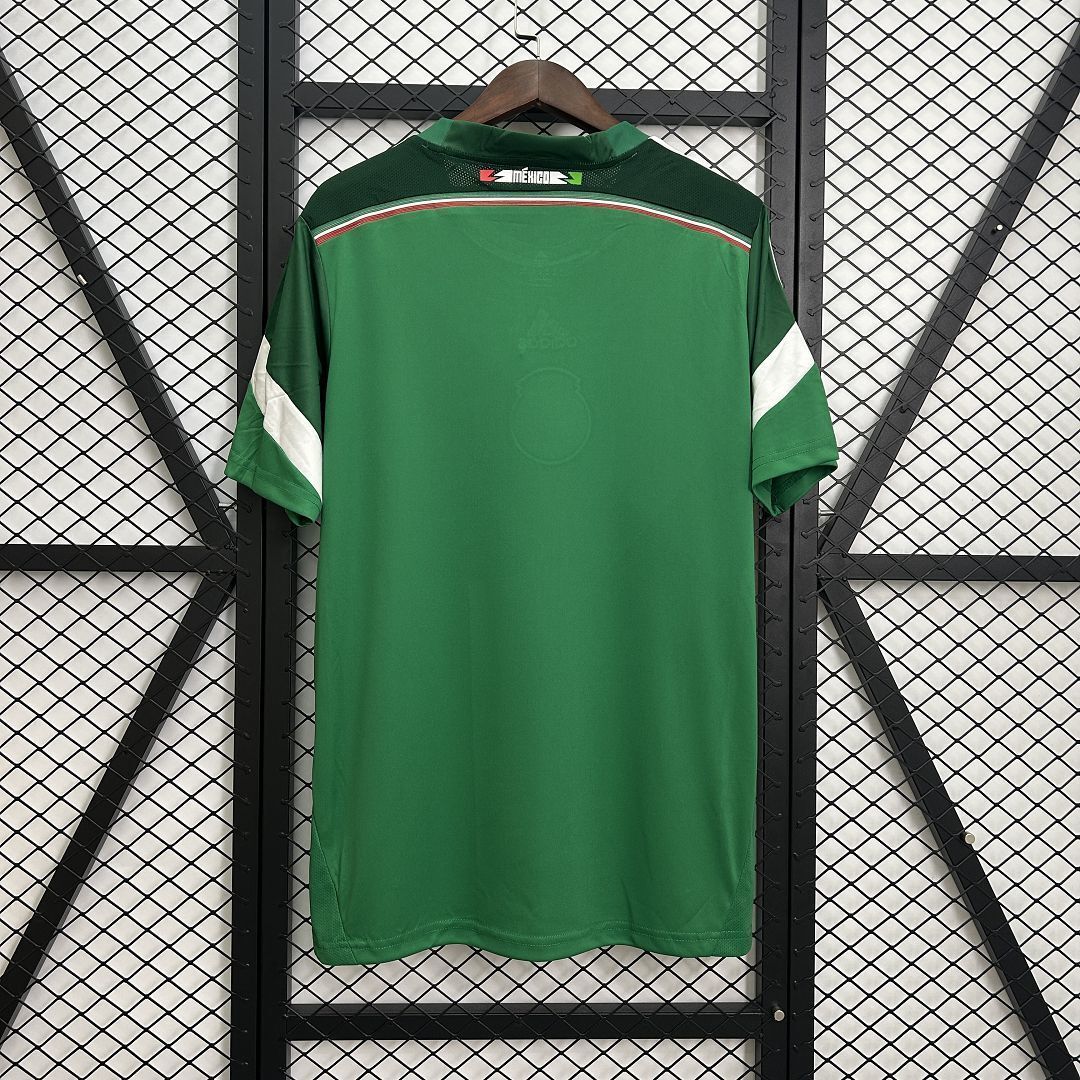 2014 Mexico Home Retro Kit Vintage Shirt AAAAJersey Supply Yupoo 1