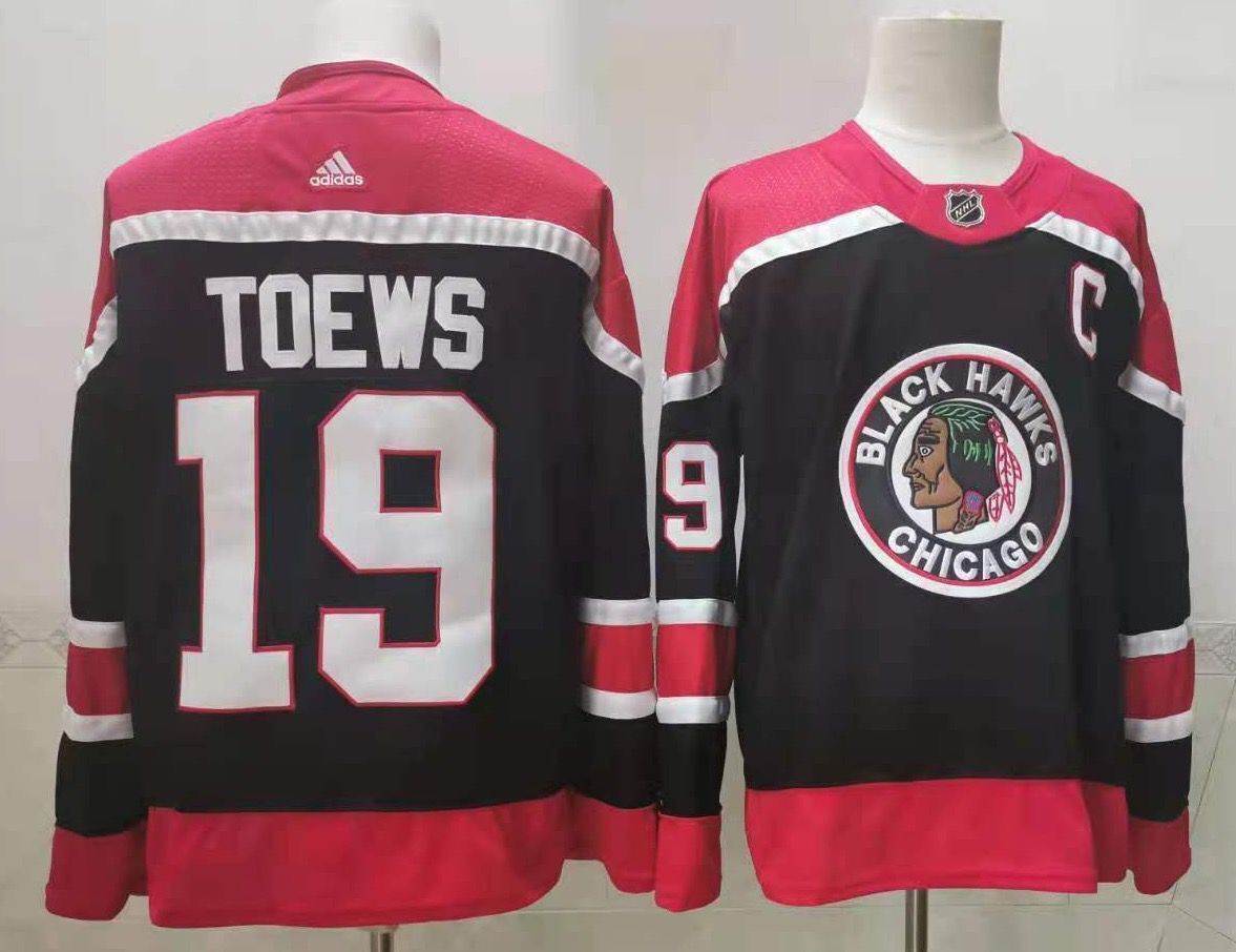 Chicago Blackhawks ice hockey jersey M-3XL 芝加哥黑鹰冰球服 2