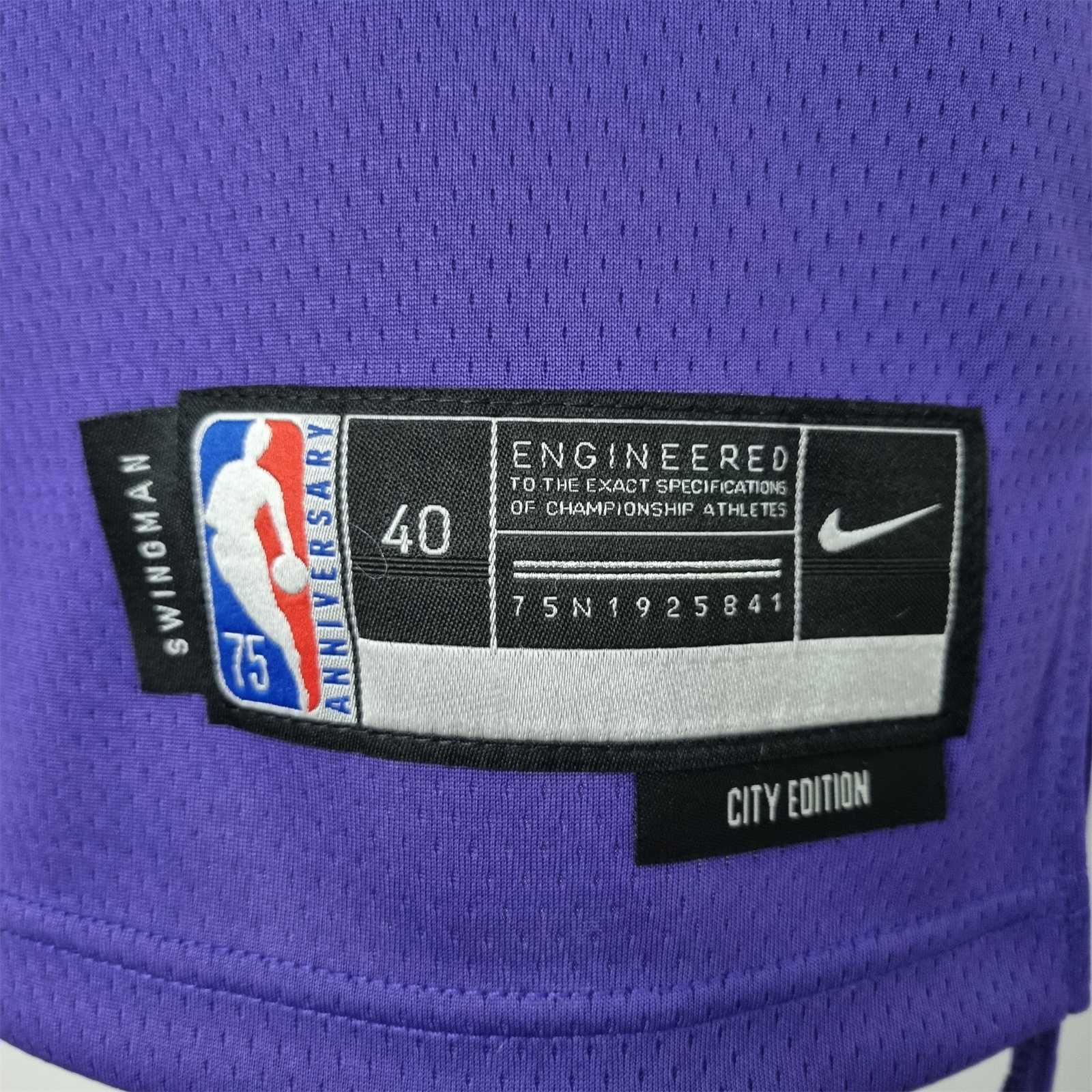 75th Anniversary Nash #13 Phoenix Suns Purple NBA Jersey 4