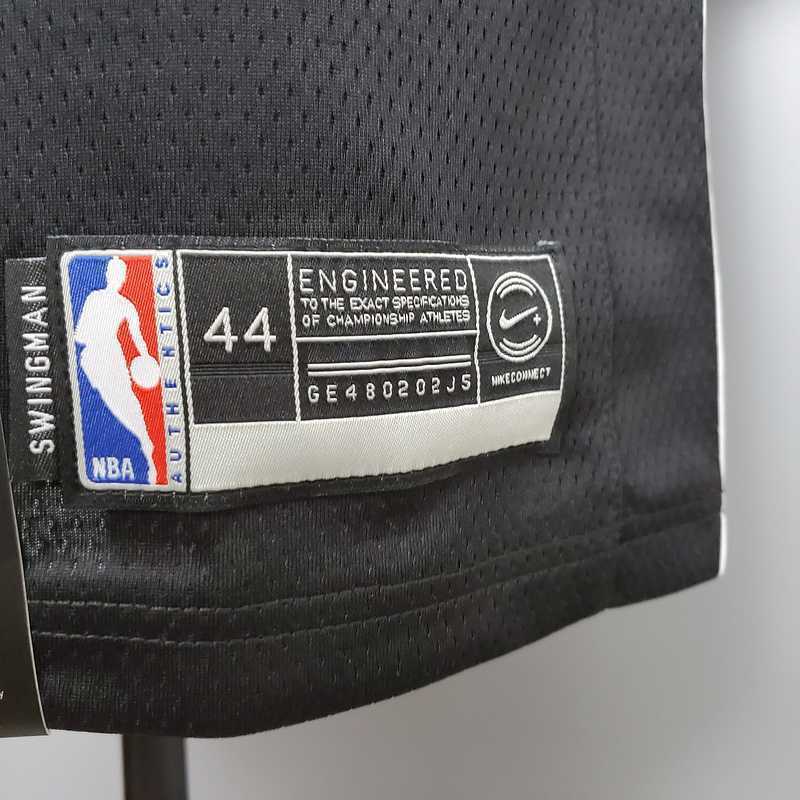Durant #7 Brooklyn Nets black 6