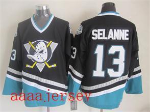 Anaheim Ducks retro ice hockey jersey M-3XL 阿纳海姆鸭队复古冰球服 1