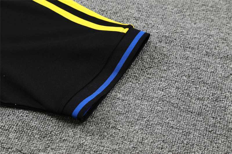 Manchester United Polo black and yellow-three sides 6