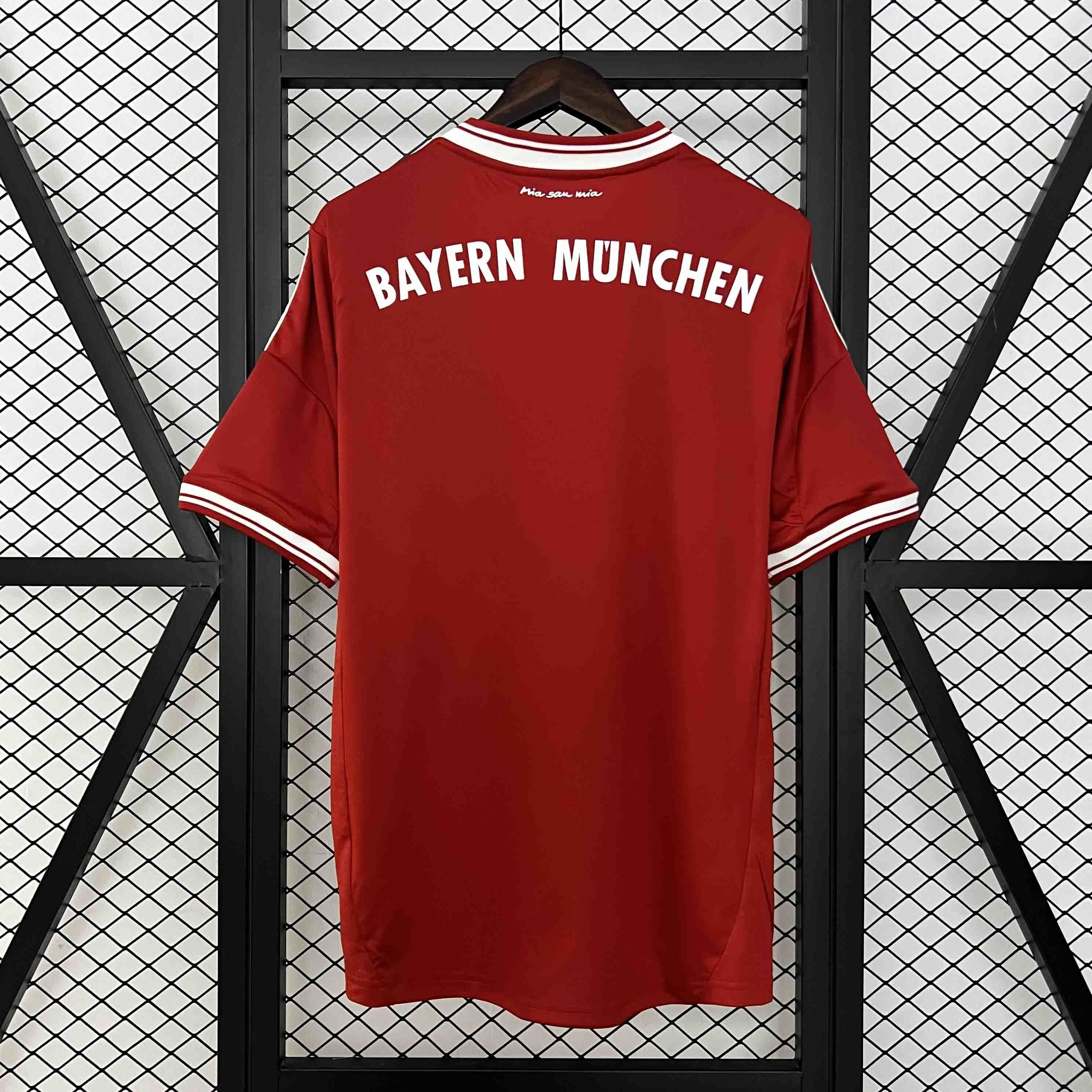 13-14 Bayern Munich Home Retro Kit Vintage Shirt AAAAJersey Dropship Yupoo 6
