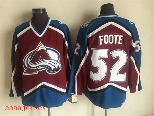 Colorado Avalanche retro ice hockey jersey M-3XL 科罗拉多雪崩队复古冰球服 4