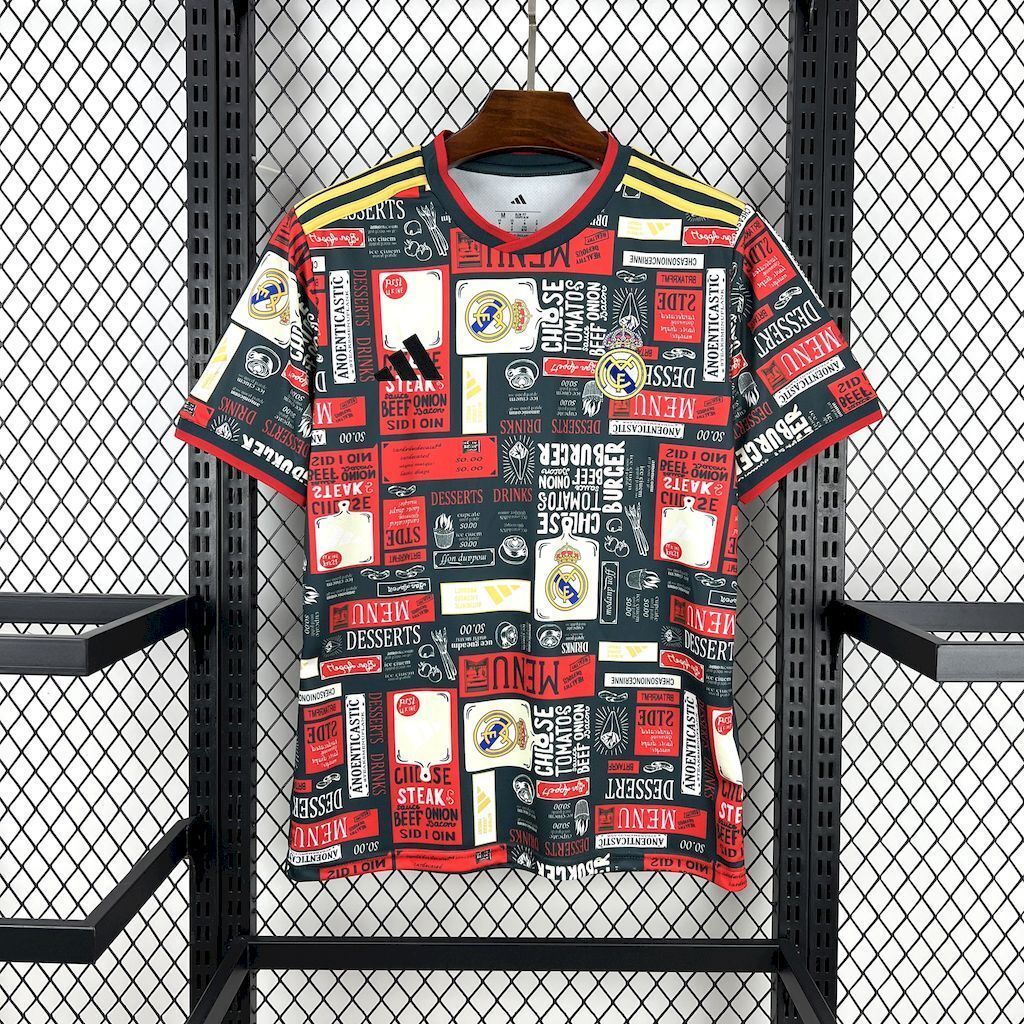 25-26 Real Madrid Graffiti Cricket Special Edition Shirt Football Apparels AAAAJersey Supply Yu 3