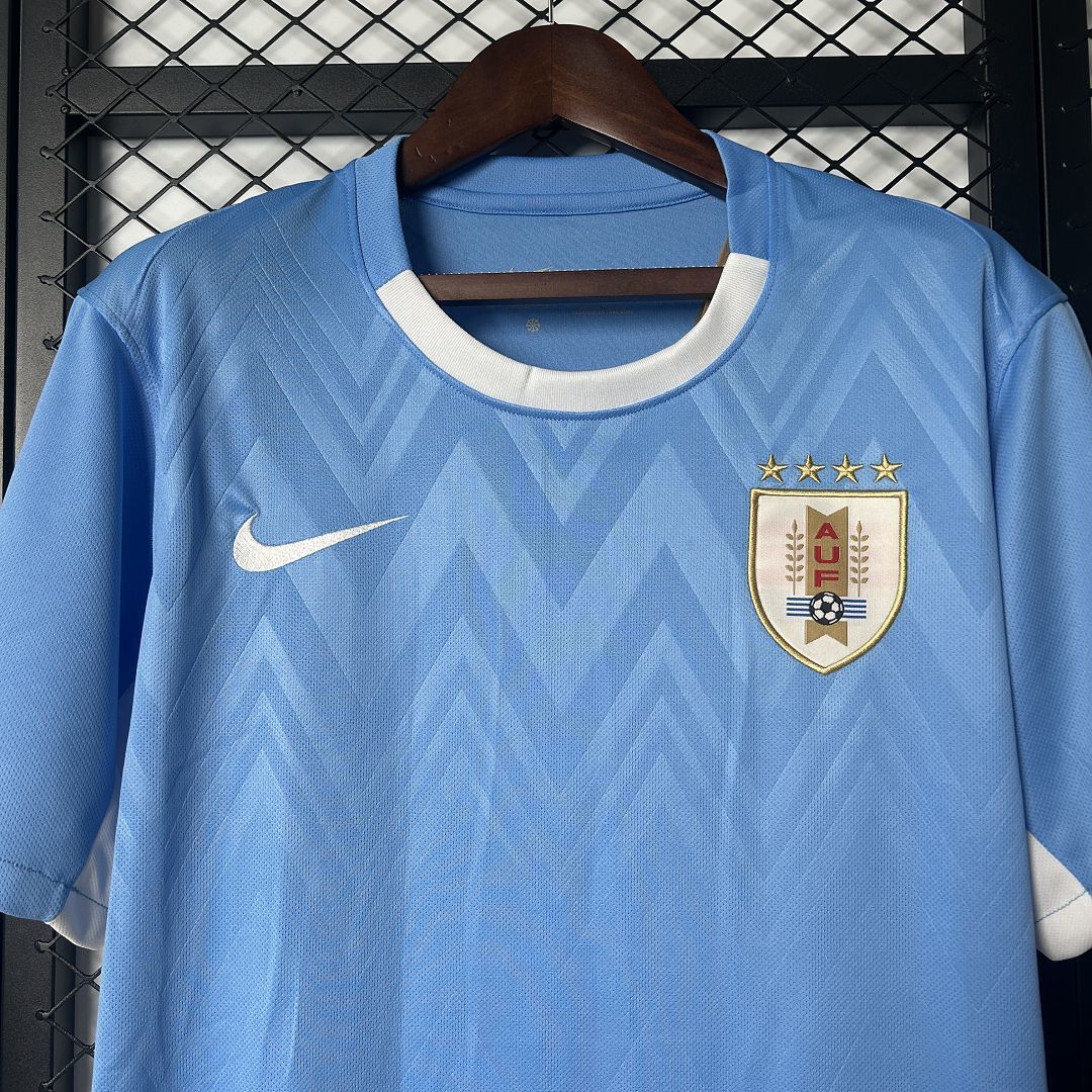 2025 Uruguay Home Shirt Soccer Uniform AAAAJersey Wholesale Yupoo 3