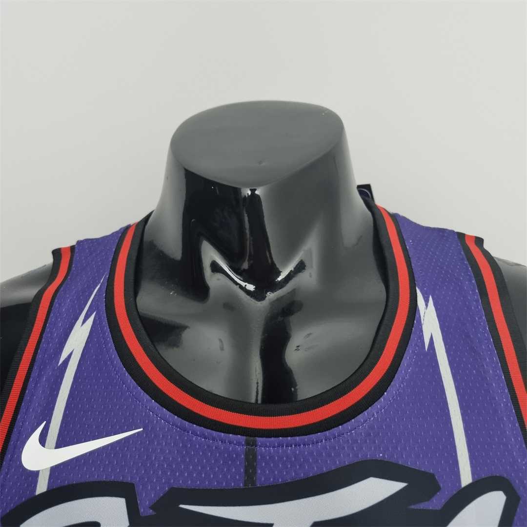 Toronto Raptors McGRADY#1 Purple NBA Jersey 3